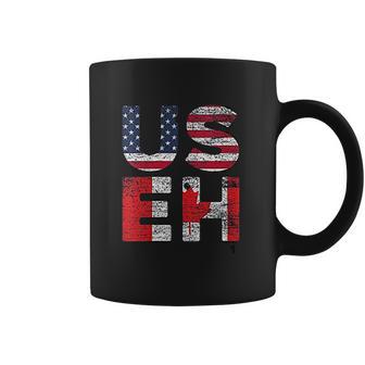 Canadian Pride American Usa Useh Us Flag Canada Coffee Mug | Favorety CA