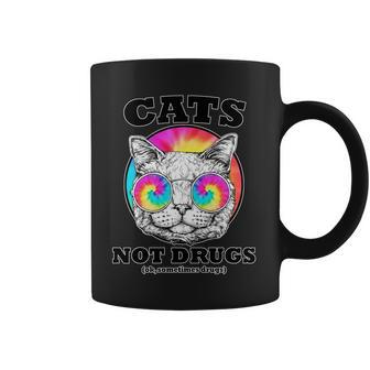 Cats Not Drugs Ok Sometimes Drugs Coffee Mug | Favorety CA