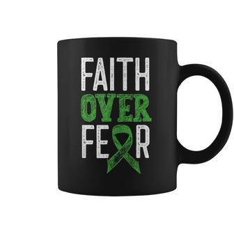 Cerebral Palsy Awareness Month Faith Over Fear Brain Damage Coffee Mug | Favorety