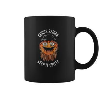 Chaos Gritty Reigns Keep It Gritty Mascot Coffee Mug | Favorety DE