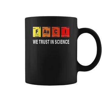 Chemistry Fauci Elements Periodic Table F Au C I Coffee Mug | Favorety