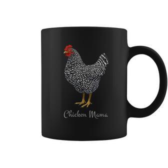 Chicken Mama Black Barred Plymouth Rock Hen Mom Bird Lovers Coffee Mug | Favorety