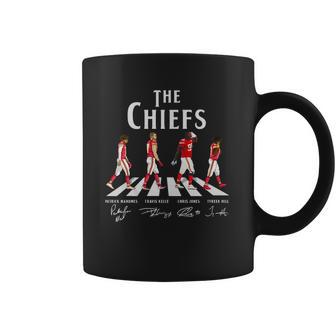 The Chiefs Abbey Road Signatures Coffee Mug | Favorety CA