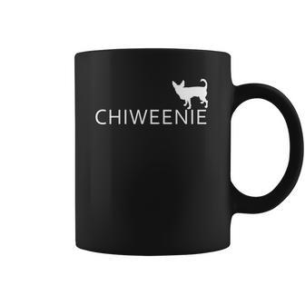 Chiweenie Dog Funny Logo Coffee Mug | Favorety