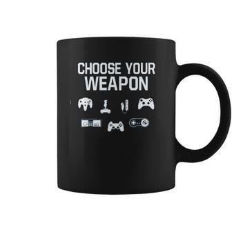 Choose Your Weapon Gamer Coffee Mug | Favorety