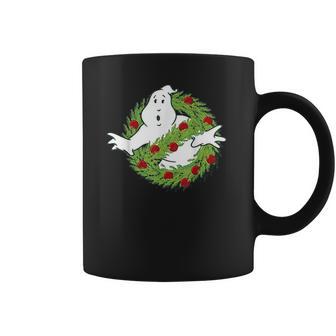 Classic Logo Christmas Wreath Graphic Coffee Mug | Favorety CA