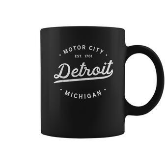 - Classic Retro Vintage Detroit Michigan Motor City Coffee Mug | Favorety UK