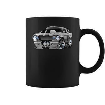 Classic Sixties Muscle Car Hot Rod Cartoon Illustration Coffee Mug | Favorety DE