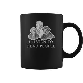 Classical Music Parody I Listen To Dead People Gif Coffee Mug | Favorety AU