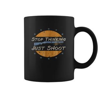 Clay Shooting Shirt Funny Trap Skeet Sporting Just Shoot Coffee Mug | Favorety UK