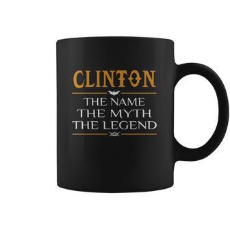 Clinton Legend Name Clinton - Teeforclinton Coffee Mug | Favorety CA