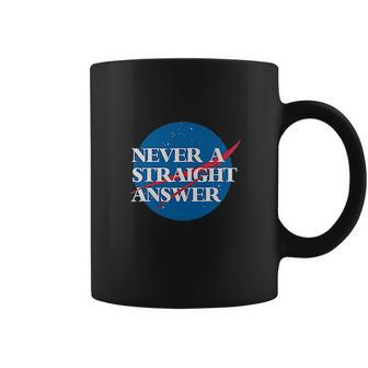 Clique Clothing Nasa Never A Straight Answer Coffee Mug | Favorety AU