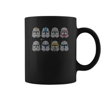 Clone Wars Clone Troopers Helmets Coffee Mug | Favorety