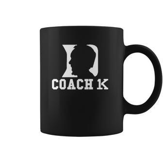 Coach K Face 1000 Wins Coffee Mug | Favorety CA