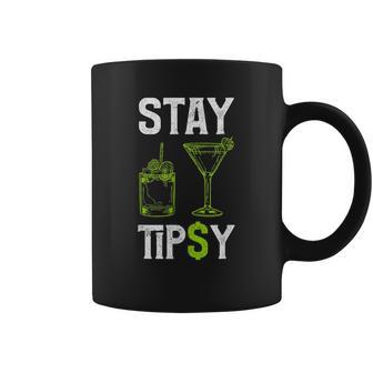 Cocktail Mixologist Barman Stay Tipsy Graphic Coffee Mug | Favorety DE