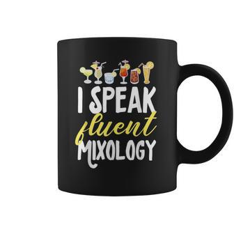 Cocktail Mixologist Bartender I Speak Fluent Mixology Coffee Mug | Favorety UK