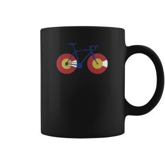 Colorado Flag Bicycle Coffee Mug | Favorety AU