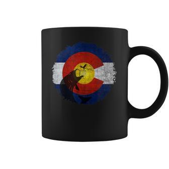 Colorado Flag With Fly Fishing Design Coffee Mug | Favorety DE