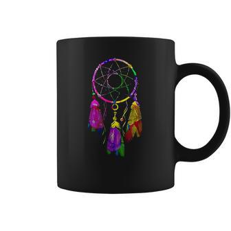 Colorful Dreamcatcher Feathers Native American Indian Tribal Coffee Mug | Favorety AU