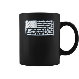 Columbia Pfg Americana Saltwater Fish Flag Coffee Mug | Favorety