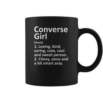 Converse Girl Definition Texas Funny City Home Roots Gift Coffee Mug | Favorety CA