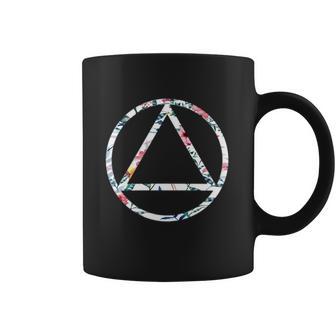 Cool Aa Symbol Narcotics Anonymous Na Aa Funny Gift Coffee Mug | Favorety AU