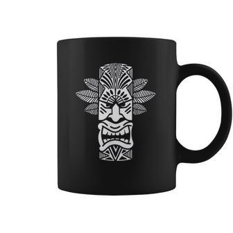 Cool Luau Party Polynesian Tiki Head Coffee Mug | Favorety DE