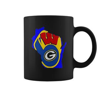 Cool Packers Brewers Badgers Coffee Mug | Favorety CA