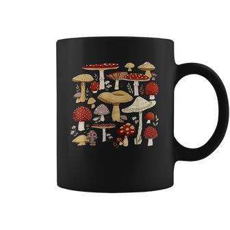 Cottagecore Aesthetic Goblincore Mycology Shrooms Mushroom Coffee Mug | Favorety UK