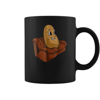 Couch Potato Funny Potato Television Sofa Cool Coffee Mug | Favorety CA