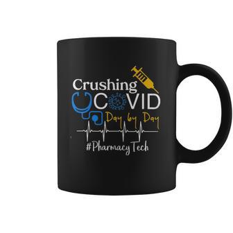 Crushing Dangerous Disease Day By Day Pharmacy Tech Coffee Mug | Favorety CA