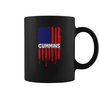 Cummins Usa Flag Tshirt Coffee Mug | Favorety