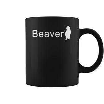 Cute Beaver Logo Coffee Mug | Favorety