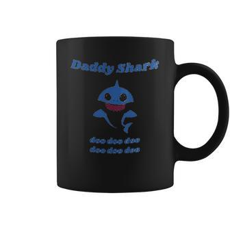 Cute Daddy Shark Gift Coffee Mug | Favorety