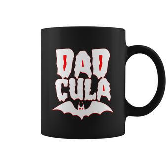 Cute Halloween Funny Halloween Day Dadcula Dracula Coffee Mug | Favorety