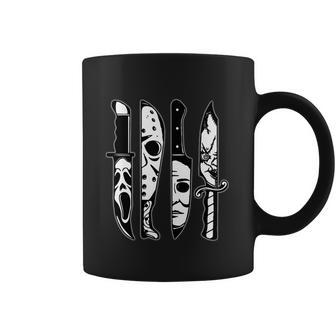 Cute Halloween Funny Halloween Day Knives Machete Horror Movies Halloween Coffee Mug | Favorety CA