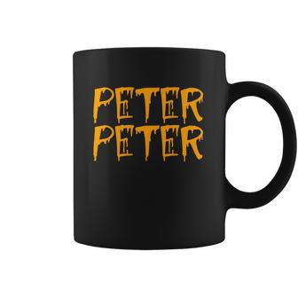Cute Halloween Funny Halloween Day Peter Peter Pumpkin Eater Couples Halloween Coffee Mug | Favorety DE