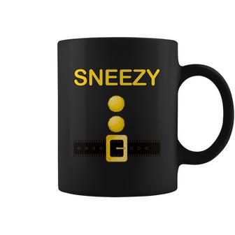 Cute Halloween Funny Halloween Day Sneezy Dwarf Costume Coffee Mug | Favorety UK