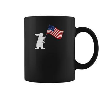 Cute Rabbit Usa Flag World War Champs July 4Th Coffee Mug | Favorety UK