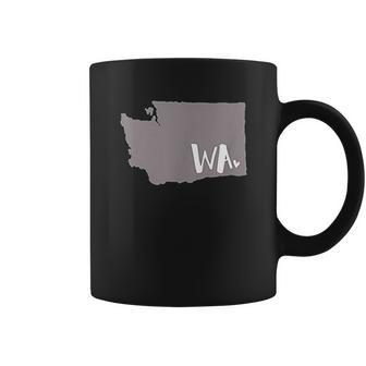 Cute Washington State Outline Gift From Wa Coffee Mug | Favorety DE