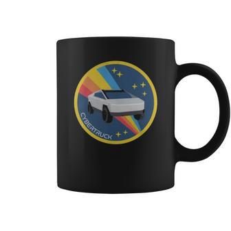 Cybertruck Mission Patch Coffee Mug | Favorety