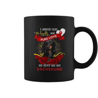 Dachshund Loyalty And Pure Love Gift Coffee Mug | Favorety AU