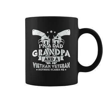 Im A Dad Grandpa And Vietnam War Veteran Retired Soldier Veteran Day Graphic Design Printed Casual Daily Basic Coffee Mug | Favorety AU