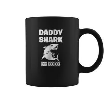 Daddy Shark Cute Best Christmas Gifts For Dad Coffee Mug | Favorety AU