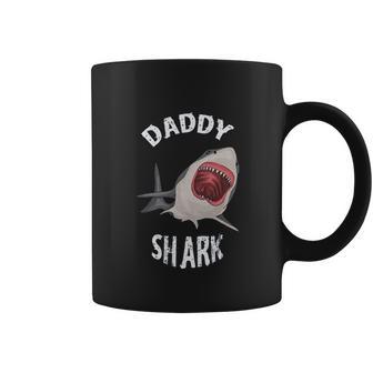 Daddy Shark In Danger Dad Birthday Gifts Coffee Mug | Favorety DE