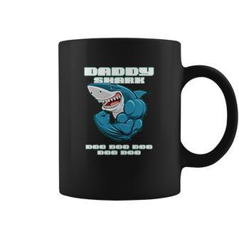 Daddy Shark Doo Doo Fathers Day Funny Gift Coffee Mug | Favorety UK