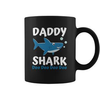 Daddy Shark Doo Doo Long Sleeve Family Shark Coffee Mug | Favorety CA