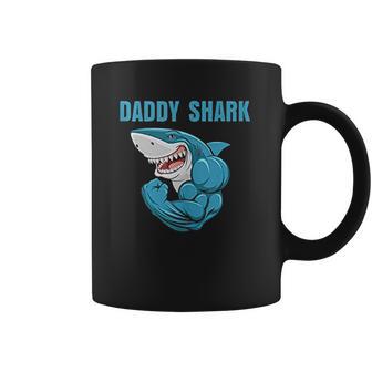 Daddy Shark Funny Gym Coffee Mug | Favorety AU