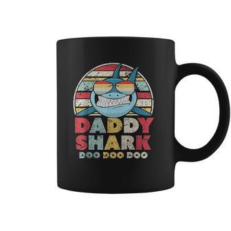 Daddy Shark Gift For Dad Best Christmas Gifts For Dad Coffee Mug | Favorety AU