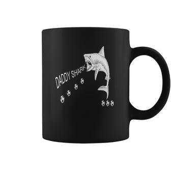 Daddy Shark Loves Football Coffee Mug | Favorety CA